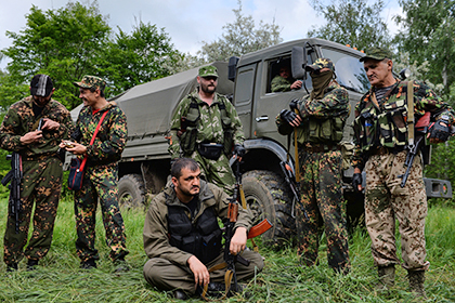 Бойцы батальона «Восток»