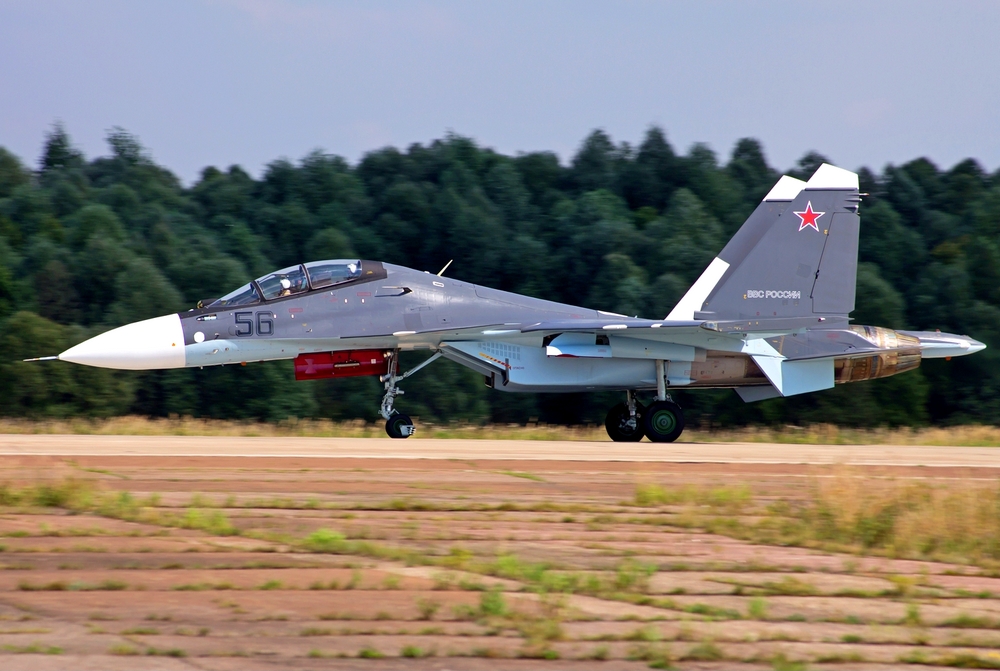 Российский Су-30СМ/МКИ