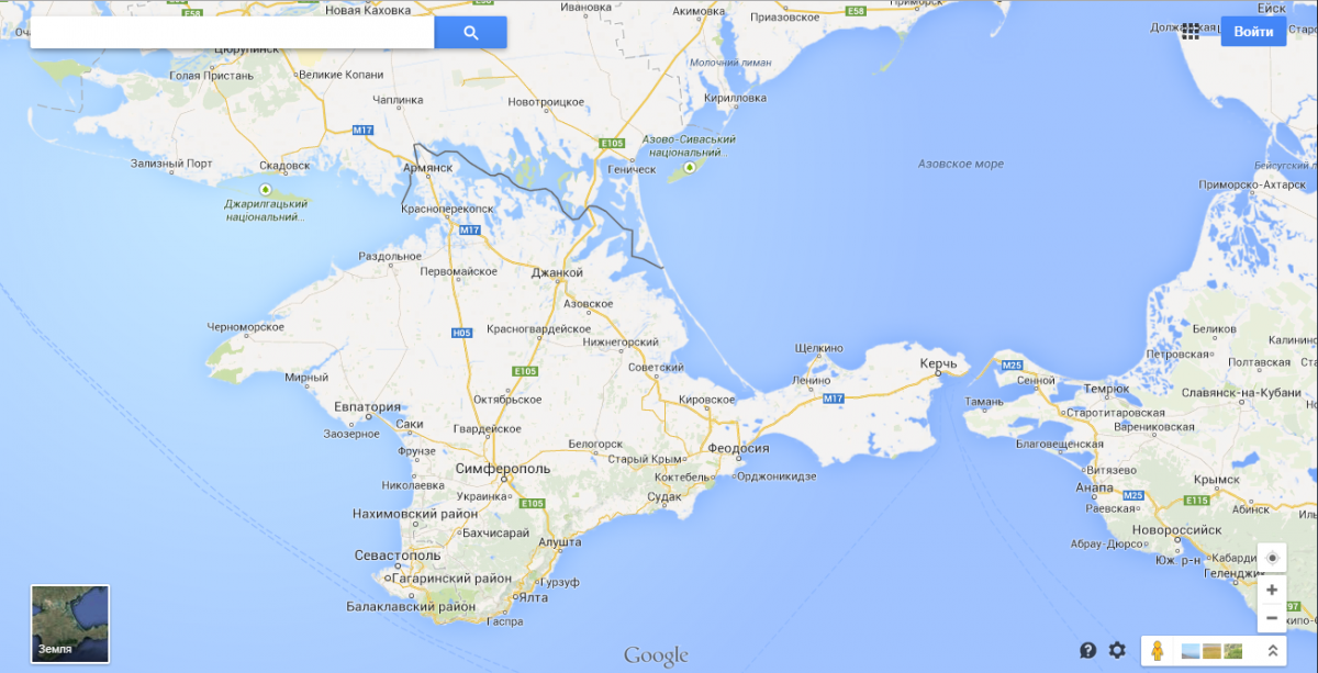 Google границы