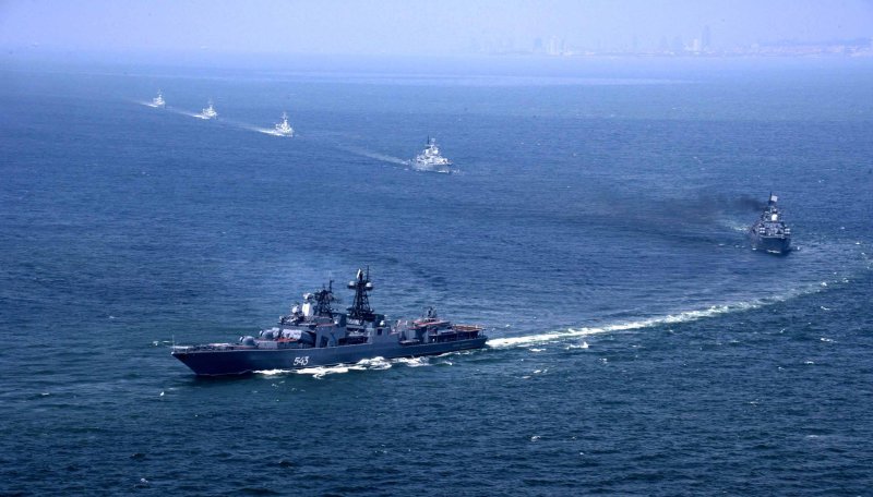 Россия Китай учения
