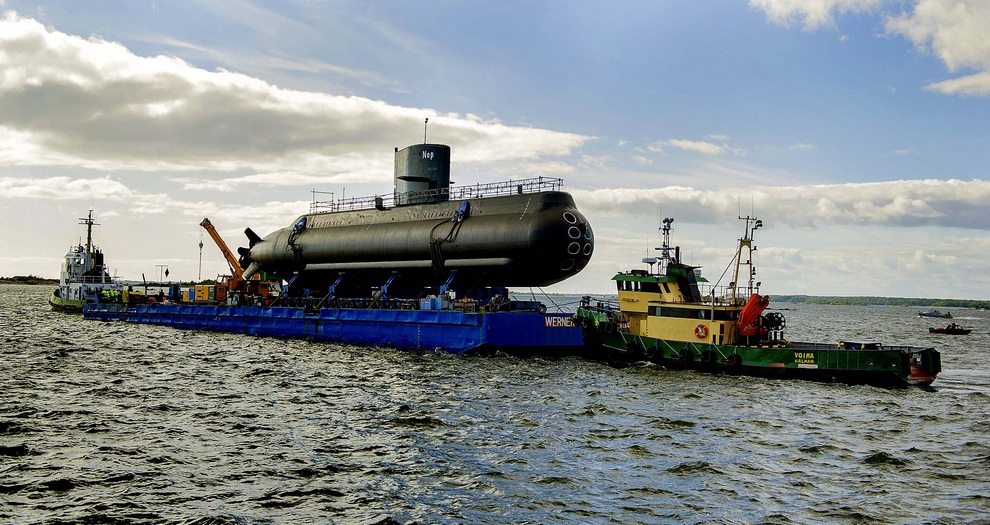 российская субмарина