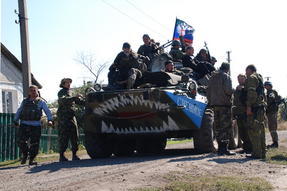 на границе