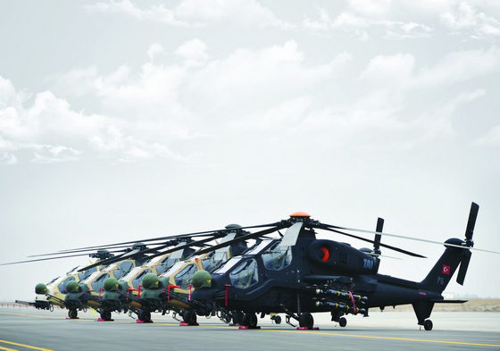 вертолеты T-129 ATAK