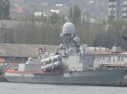 Ракетный катер ”Р-32” во время  испытаний в Феодосии. Середина 2000-х годов