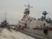 Ракетный катер ”Р-32” во время нахождения в Махачкале – 2009 год