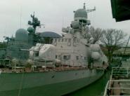 Ракетный катер ”Р-32” во время нахождения в Махачкале – 2009 год