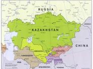 Карта Центральной Азии